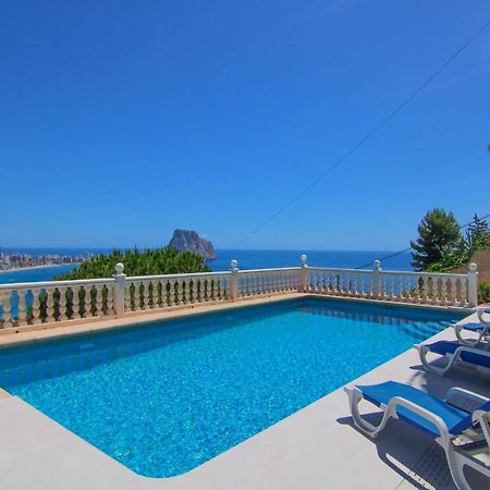 Villa Con Piscina Y Vistas Al Mar - Mar 27 H Calpe Kültér fotó