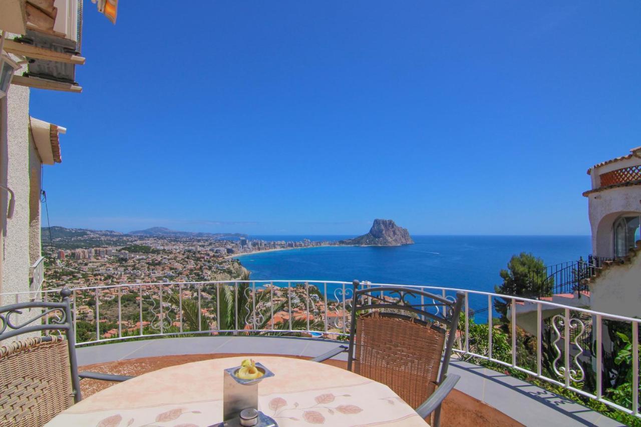 Villa Con Piscina Y Vistas Al Mar - Mar 27 H Calpe Kültér fotó