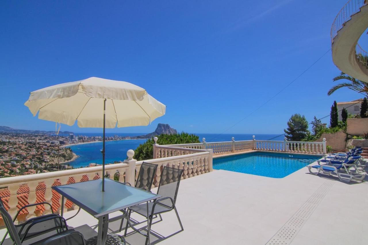 Villa Con Piscina Y Vistas Al Mar - Mar 27 H Calpe Kültér fotó