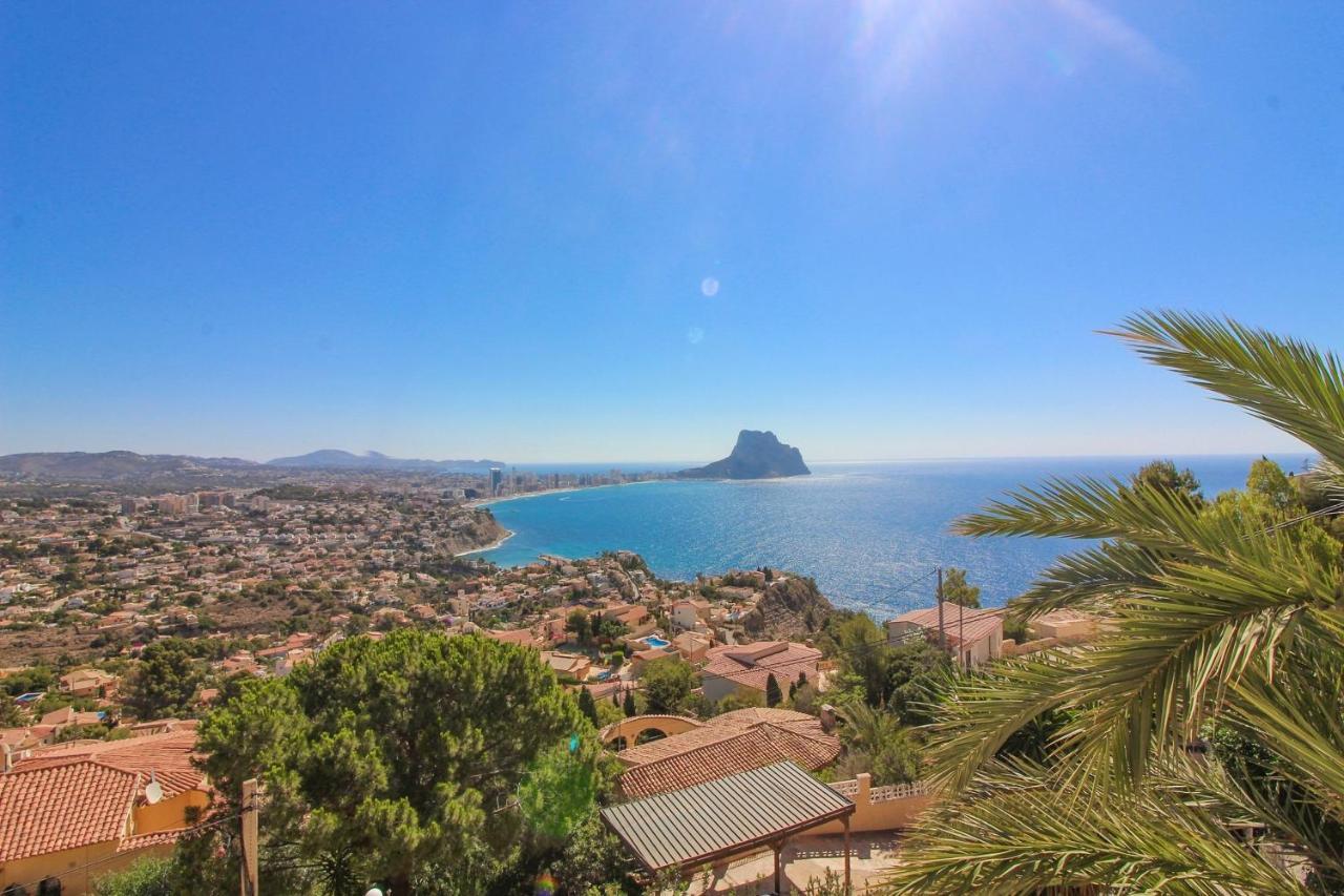Villa Con Piscina Y Vistas Al Mar - Mar 27 H Calpe Kültér fotó