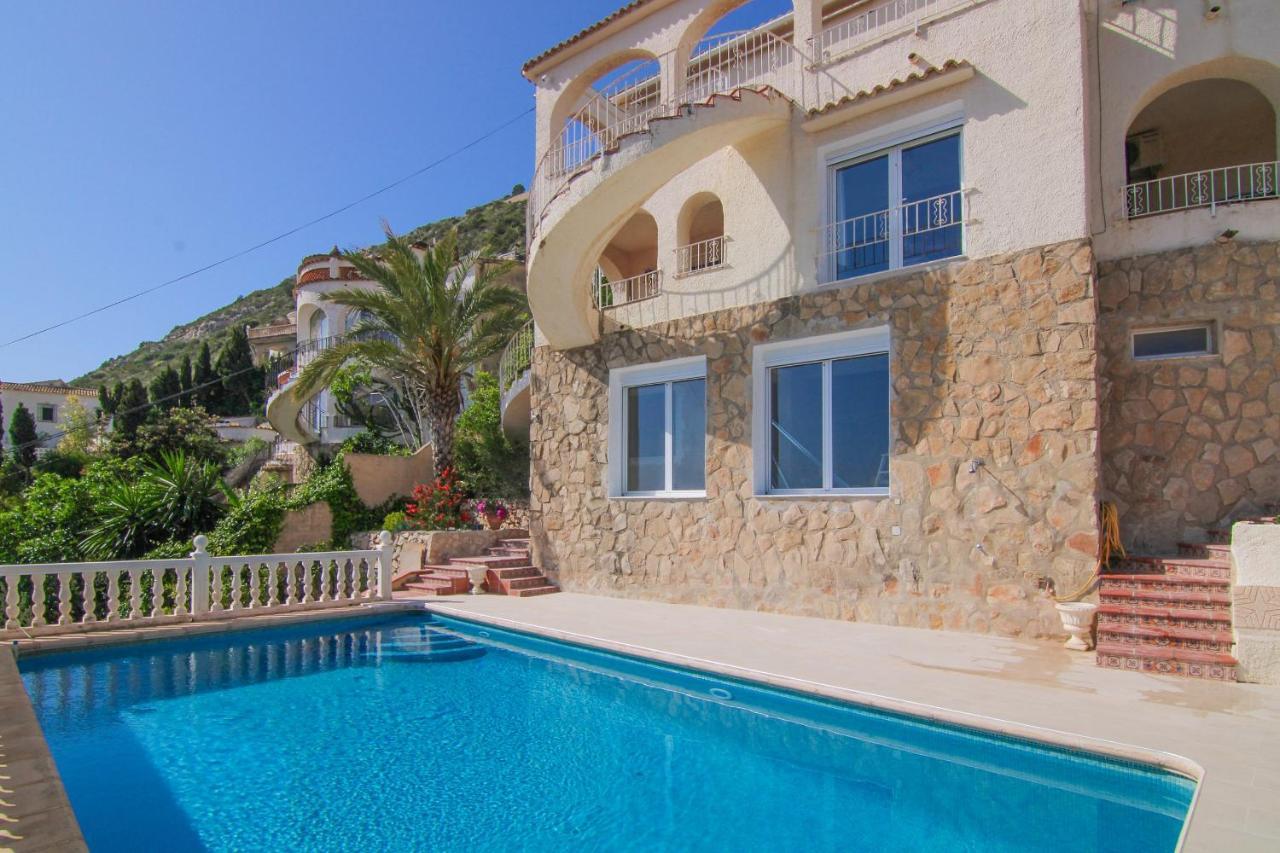 Villa Con Piscina Y Vistas Al Mar - Mar 27 H Calpe Kültér fotó