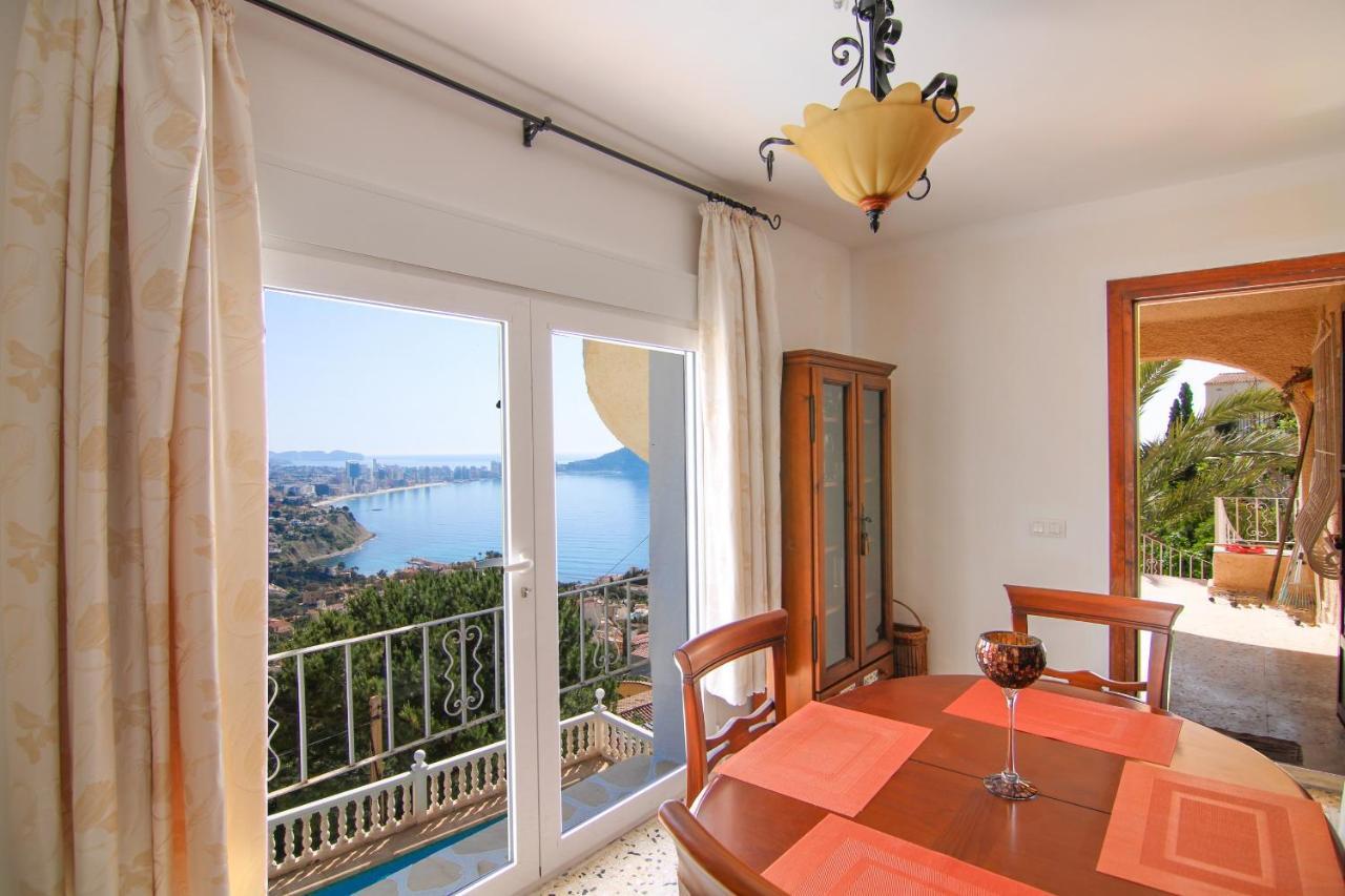 Villa Con Piscina Y Vistas Al Mar - Mar 27 H Calpe Kültér fotó