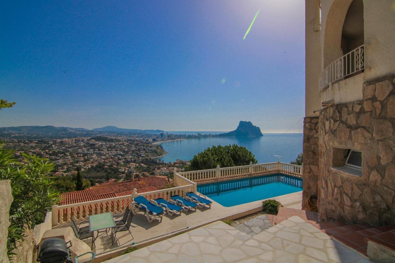 Villa Con Piscina Y Vistas Al Mar - Mar 27 H Calpe Kültér fotó